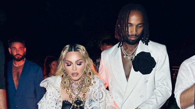 AS IMAGENS DAS COMEMORAÇÕES DE LUXO DO ANIVERSÁRIO DE MADONNA