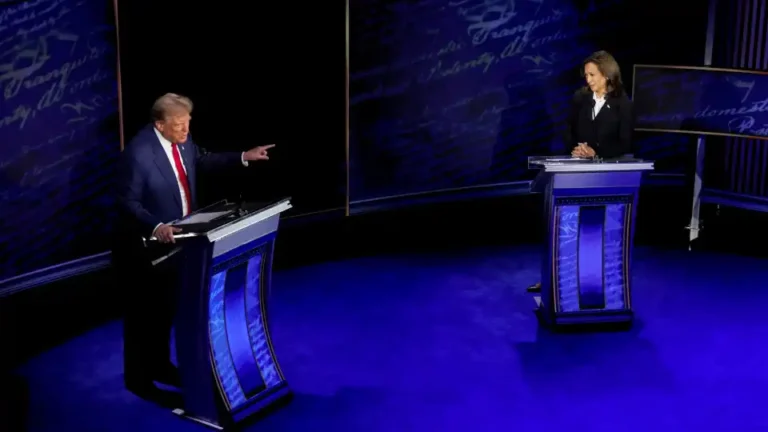 HARRIS DESAFIA TRUMP PARA NOVO DEBATE A 23 DE OUTUBRO
