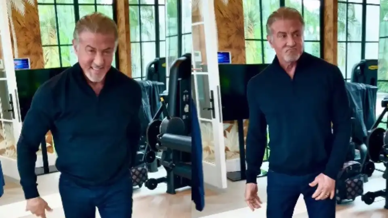 O ACTOR DOS FILMES “OS MERCENÁRIOS” IMPRESSIONA FÃS AO DAR UM PEZINHO DE DANÇA