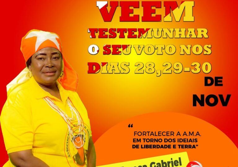 CAMPANHA NA AMA: TERESA GABRIEL DIALOGA COM DELEGADAS NA PROVÍNCIA DO BENGO