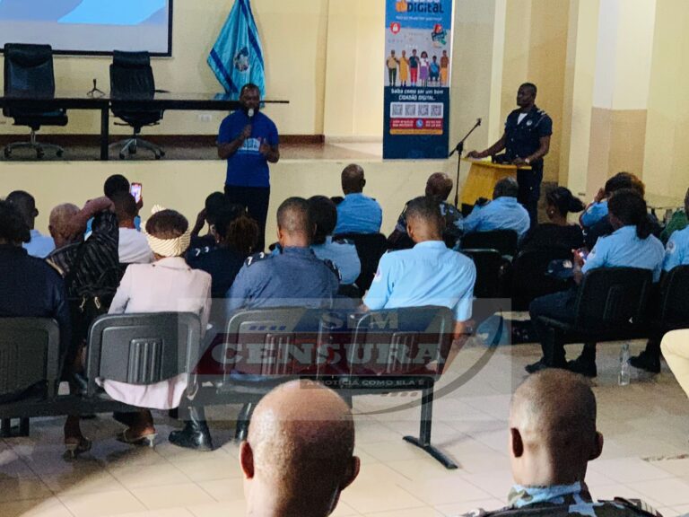 EFECTIVOS DO COMANDO PROVINCIAL DE LUANDA DA POLÍCIA NACIONAL CAPACITADOS SOBRE RISCOS ASSOCIADOS AO USO INADEQUADO DAS NOVAS TECNOLOGIAS