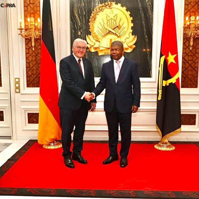 PRESIDENTE DA ALEMANHA EM VISITA OFICIAL A ANGOLA