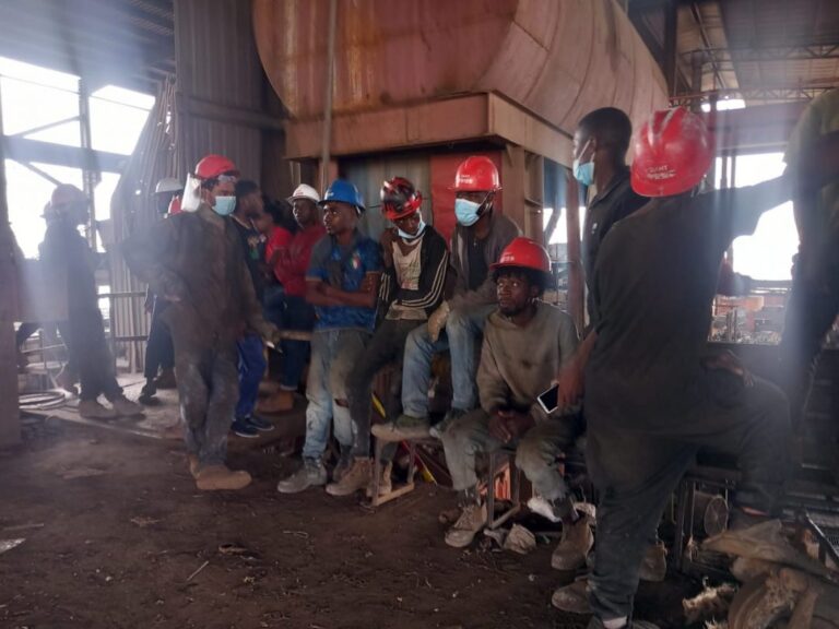 ZHONGANHENGTAI em Catete sob denúncias de abusos laborais