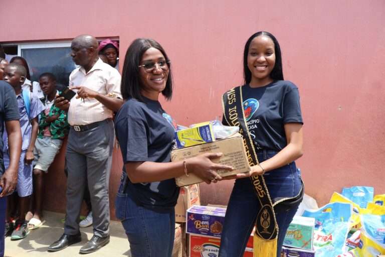 Comité Miss Icolo e Bengo apoia escola e comunidade